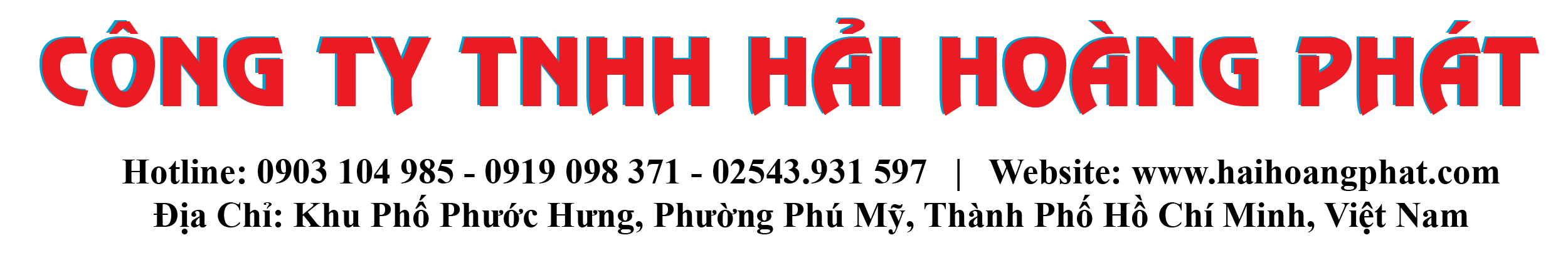 CÔNG TY TNHH HẢI HOÀNG PHÁT