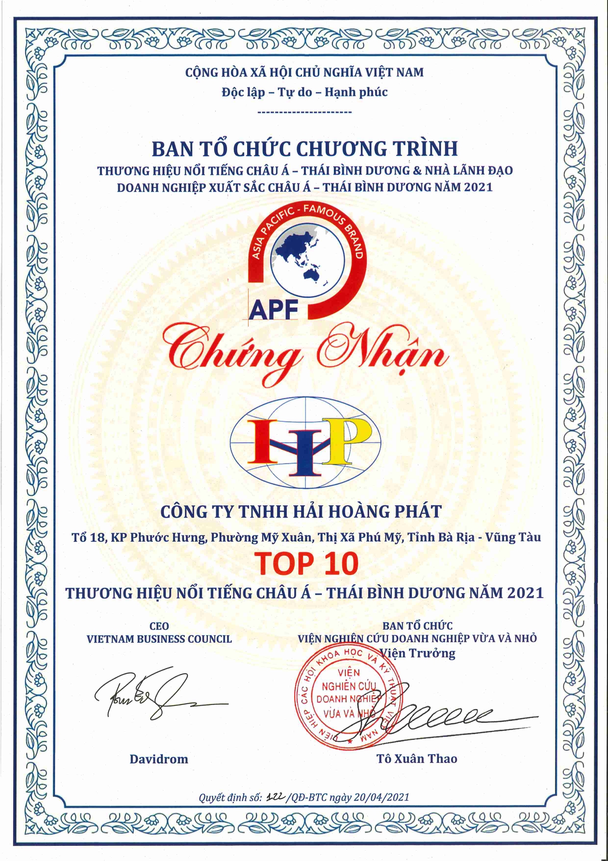 CÔNG TY ĐẠT 